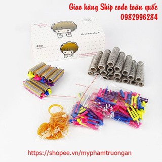 Bộ Trục Nhựa Kẹp Uốn Phồng Chân Tóc 3D