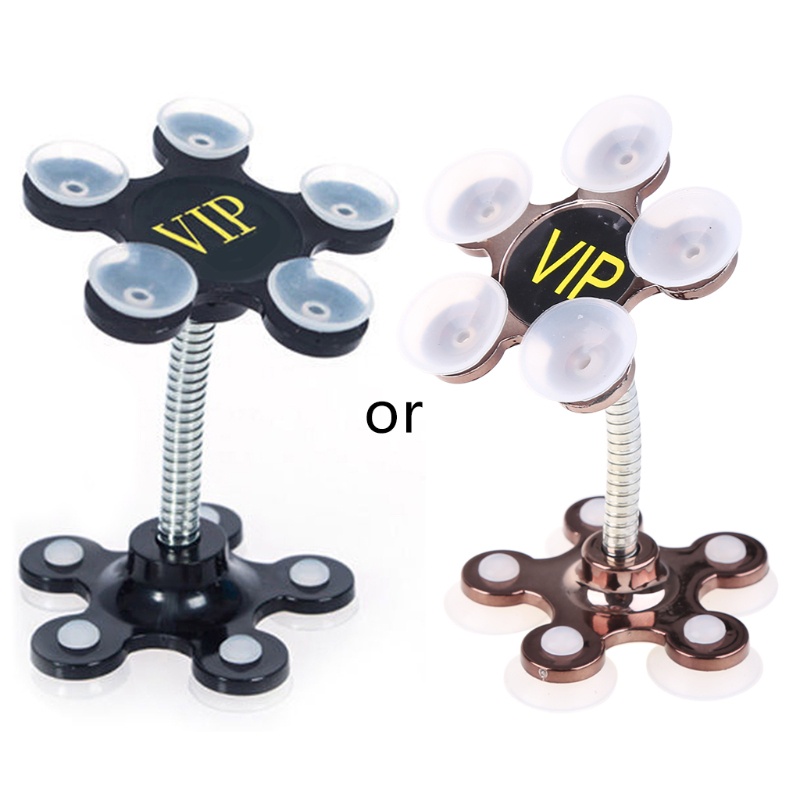 Giá Đỡ Hít Chân Không Hình Cánh Hoa Cho Xe Hơi