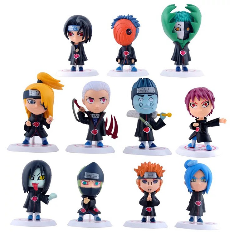 👉👉[SỐC] Set Mô hình chibi các nhân vật trong phim naruto hàng chính hãng siêu đẹp