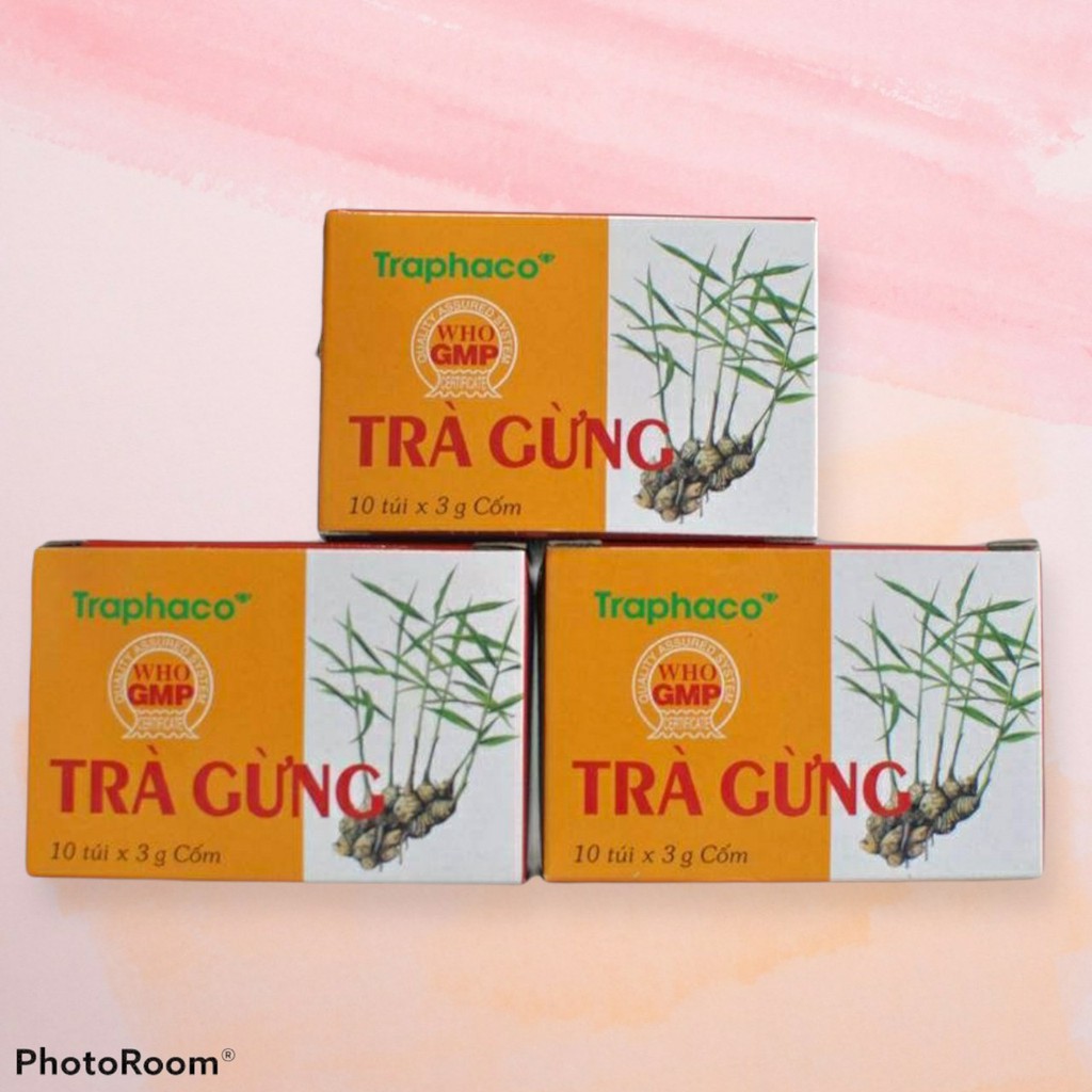 Trà gừng Traphaco hộp 10 gói
