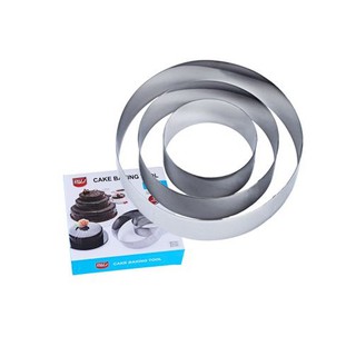 SET 3 KHUÔN RING BÁNH MOUSSE TRÒN