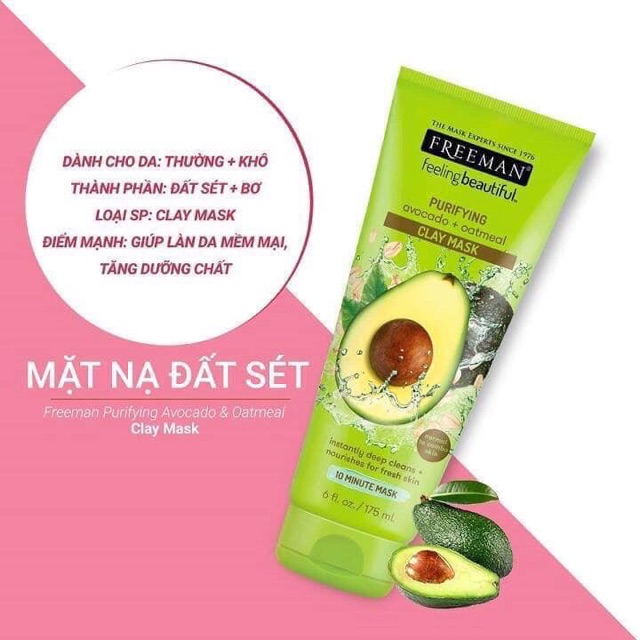 Mặt nạ dưỡng da Freeman Facial Mask