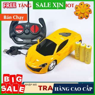 Ô tô điều khiển từ xa 4 chiều pin sạc 2019 + tặng ngay con quay siêu chất