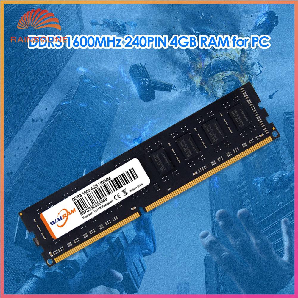 Mô Đun Thẻ Nhớ Ram 4gb 1600mhz Ddr3 240 Pin Ddriii Cho Máy Tính | BigBuy360 - bigbuy360.vn