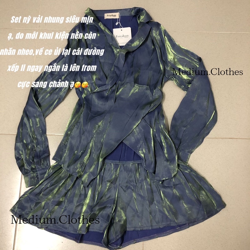 ✨💕Set tay dài màu ngọt lịm mẫu siêu sang chảnh ạ