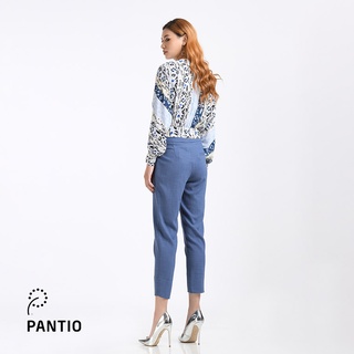 FAS52376 - Áo sơ mi cổ tim bo eo - PANTIO