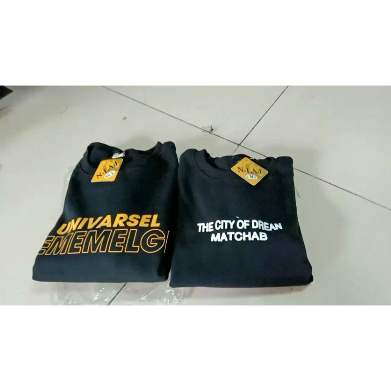 áo nỉ sweater trơn, áo thu đông dài tay dáng rộng, nam nữ đều mặc được, áo sweater | BigBuy360 - bigbuy360.vn