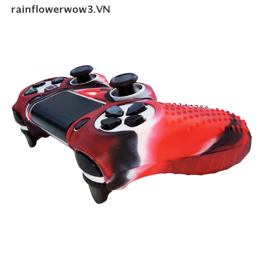 Vỏ bọc tay cầm chơi game PlayStation 4 PS4 họa tiết độc đáo bằng silicon