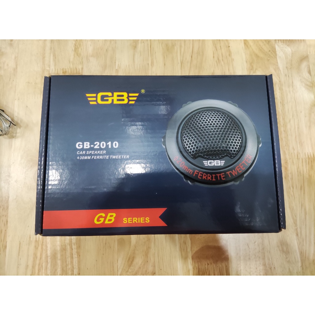Loa Treble ô tô GB2010 Kèm Phân Tần Chuẩn hãng- kèm mũi khoan Φ45mm
