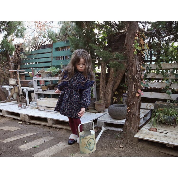 ĐẦM XANH MARY KIỂU HÀN QUỐC