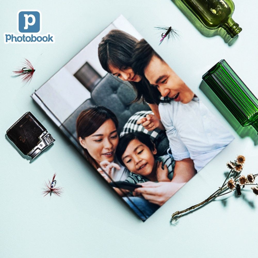 In sách ảnh cưới theo yêu cầu bìa cứng 40 trang khổ dọc 20x 28cm - thiết kế trên web Photobook