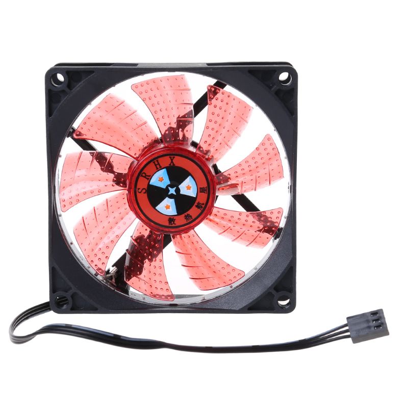 Ốp Quạt Tản Nhiệt LIDU1 90mm 9025 RGB 3 Pin RGB 12 LED Dành Cho Khung Gầm PC