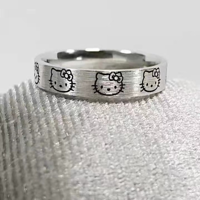 Nhẫn mèo kitty dễ thương cho nữ thời trang sức sg