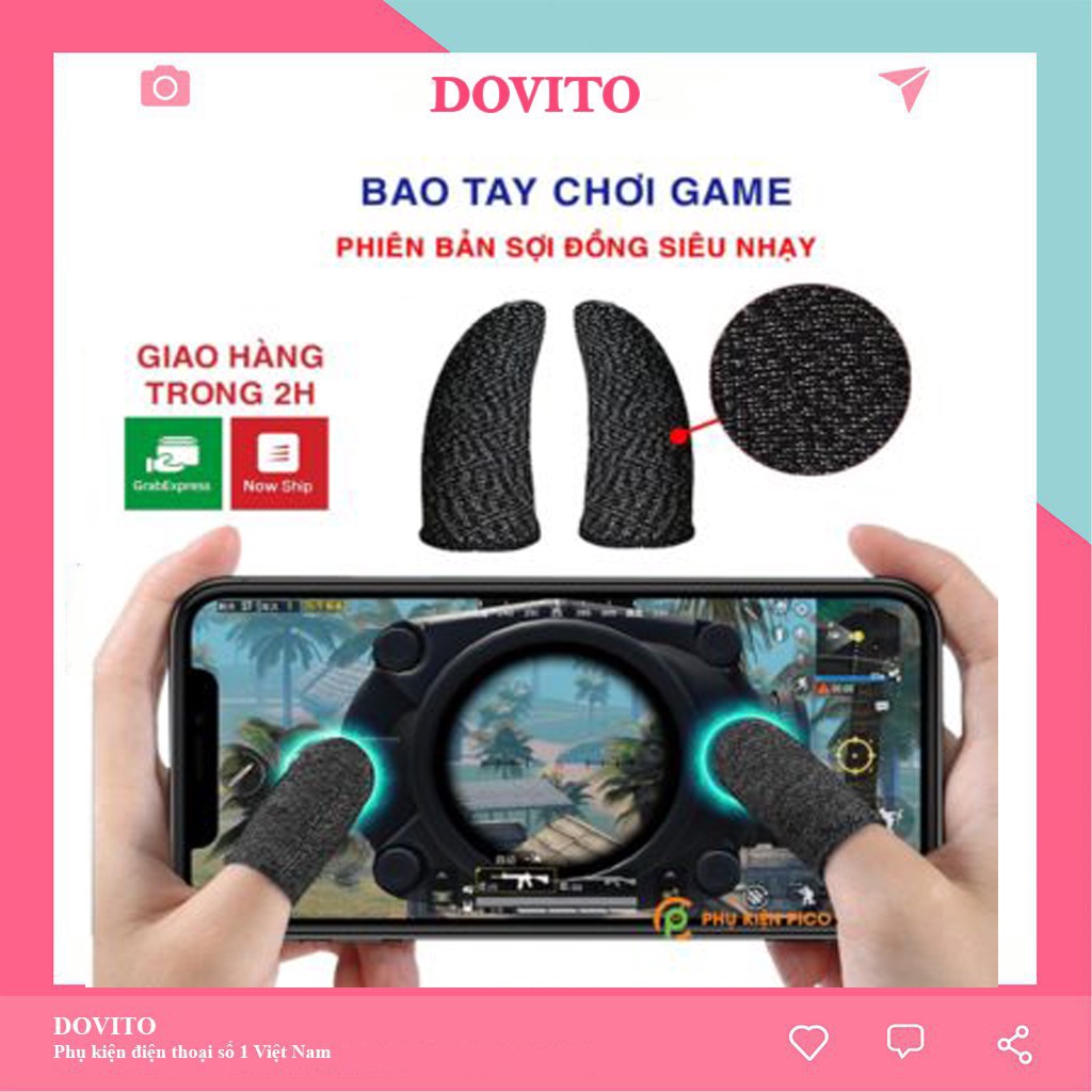 Găng tay chơi Game chống mồ hôi co giãn Bao tay cho Game Thủ cao cấp GT01