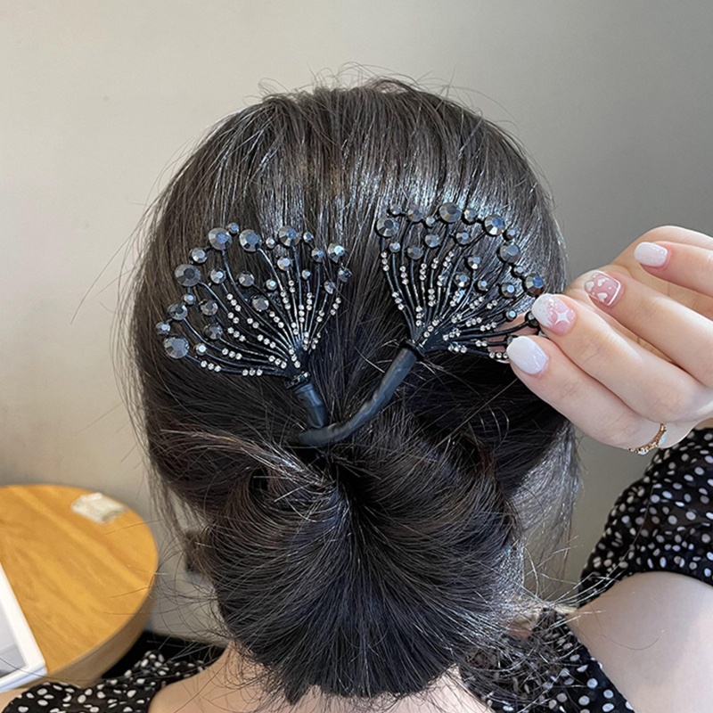 Băng Đô Cài Tóc Xoăn Dài Lấp Lánh Thời Trang Cho Nữ