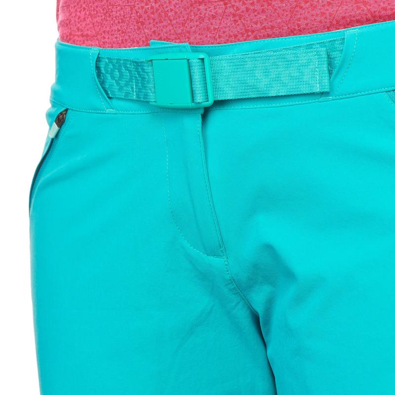 Quần short leo núi vùng cao Decathlon QUECHUA MH500 cho nữ - Ngọc lam