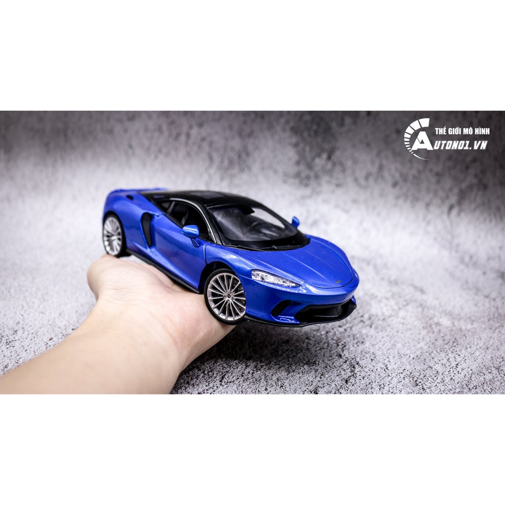 MÔ HÌNH XE MCLAREN GT BLUE 1:24 WELLY 7446