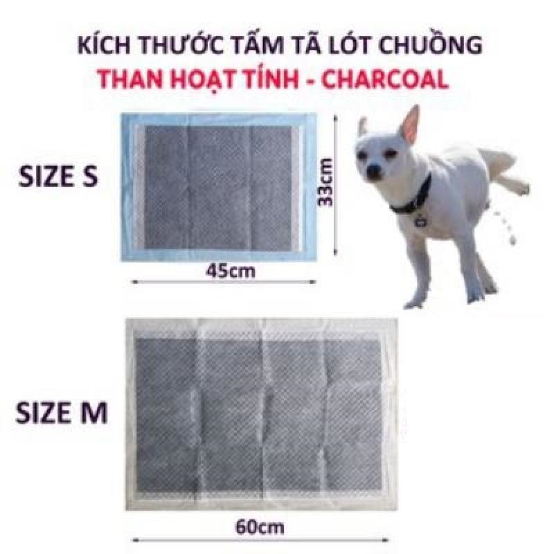 Combo 10 miếng tả lót chuồng cho thú cưng chó, mèo⚡CHỈ 1 NGÀY⚡ lót than hoạt tính - lót thường xanh - PET&amp;JOI