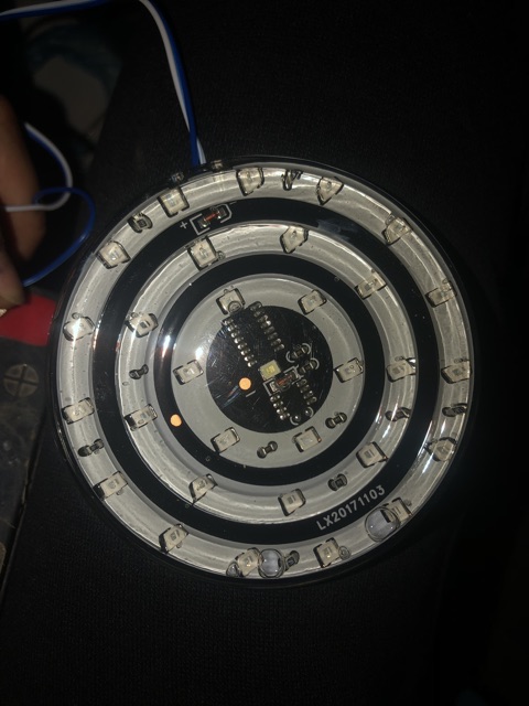 Led phi tiêu tròn tròn 12v 24v ô tô xe máy siêu sáng