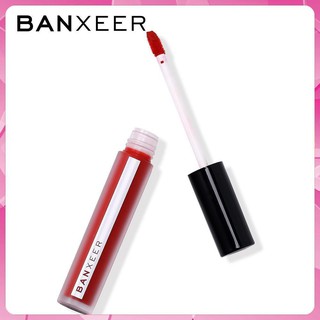 Son Kem BANXEER Dưỡng Ẩm Mịn Màng Lâu Trôi Không Thấm Nước Trang Điểm Làm Đẹp 8 Màu Tùy Chọn 3.5ml
