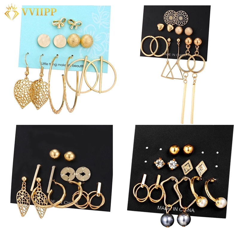 Hoa tai dáng dài phong cách vintage thời trang cho nữ