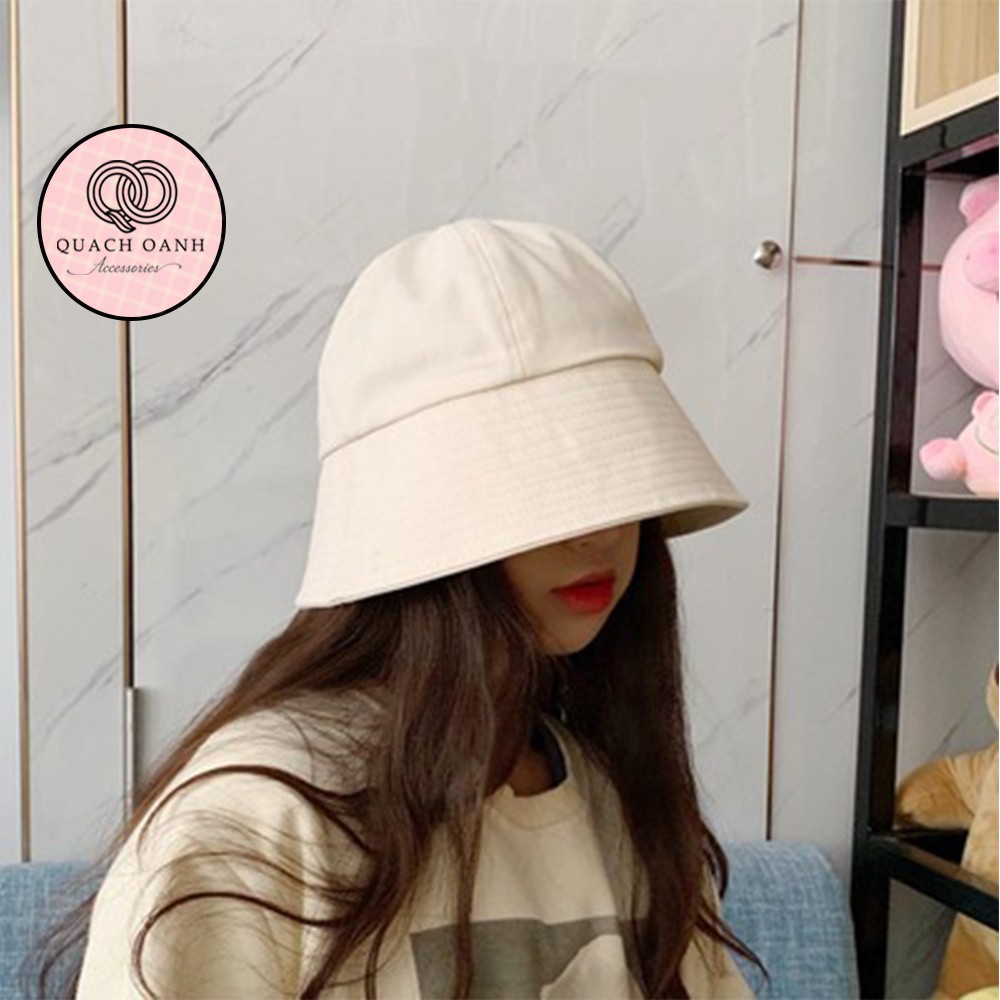 Mũ bucket tai bèo vành cụp trơn unisex – MU52