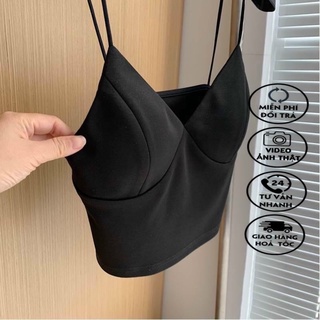 Áo bra có mút ngực dây kéo hai bên