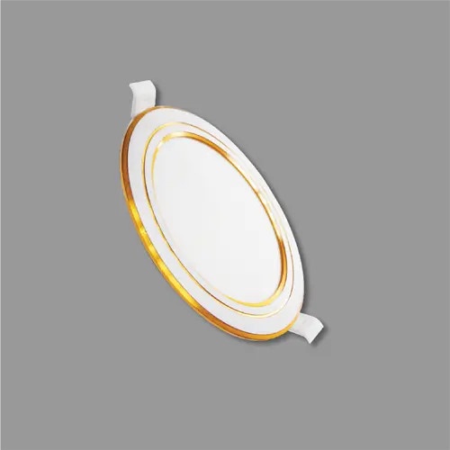 Đèn Downlight siêu mỏng Nanoco viền vàng NSD126G135
