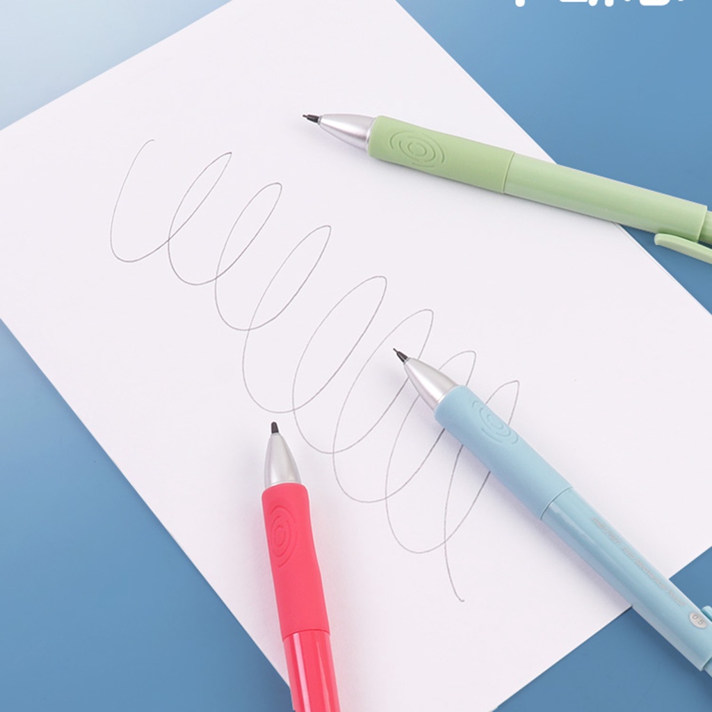 Bút Chì Bấm 0.5mm 0.7mm 2B Hiệu Chỉnh Tư Thế