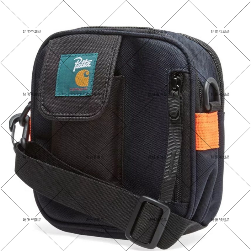 Túi đeo vai Patta X Carhartt thiết kế nhỏ gọn đựng điện thoại thời trang