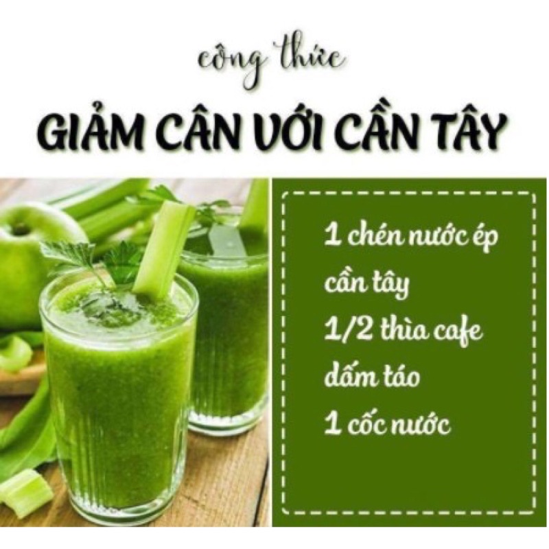 1kg bột cần tây sấy lạnh thanh lọc cơ thể, giảm cân, đẹp da