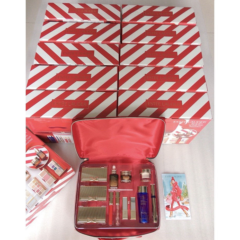 Set dưỡng da vali Estee Lauder 2020 gồm 13 món fullsize
