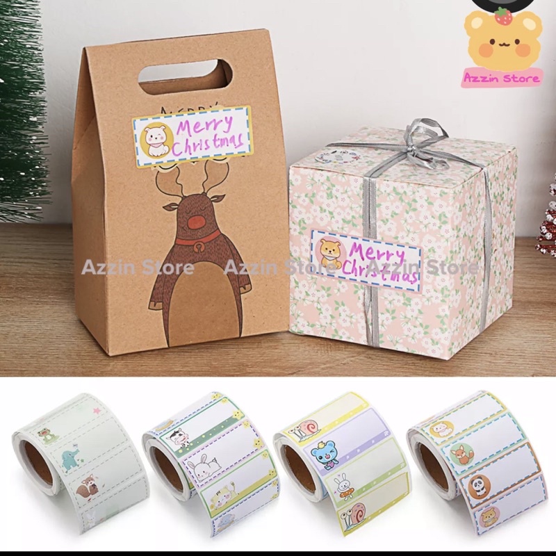 4 Miếng Nhãn Dán Ghi Chú Tự Ghi Nhiều Chủ Đề Azzin Store