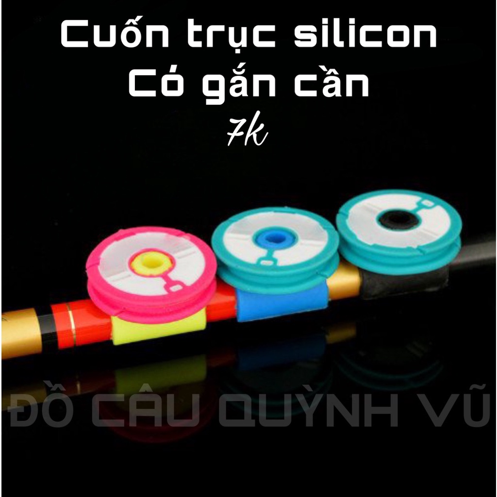 Cuốn Trục Dây Câu Cá Silicon, cuốn trục gắn cần Cao Cấp