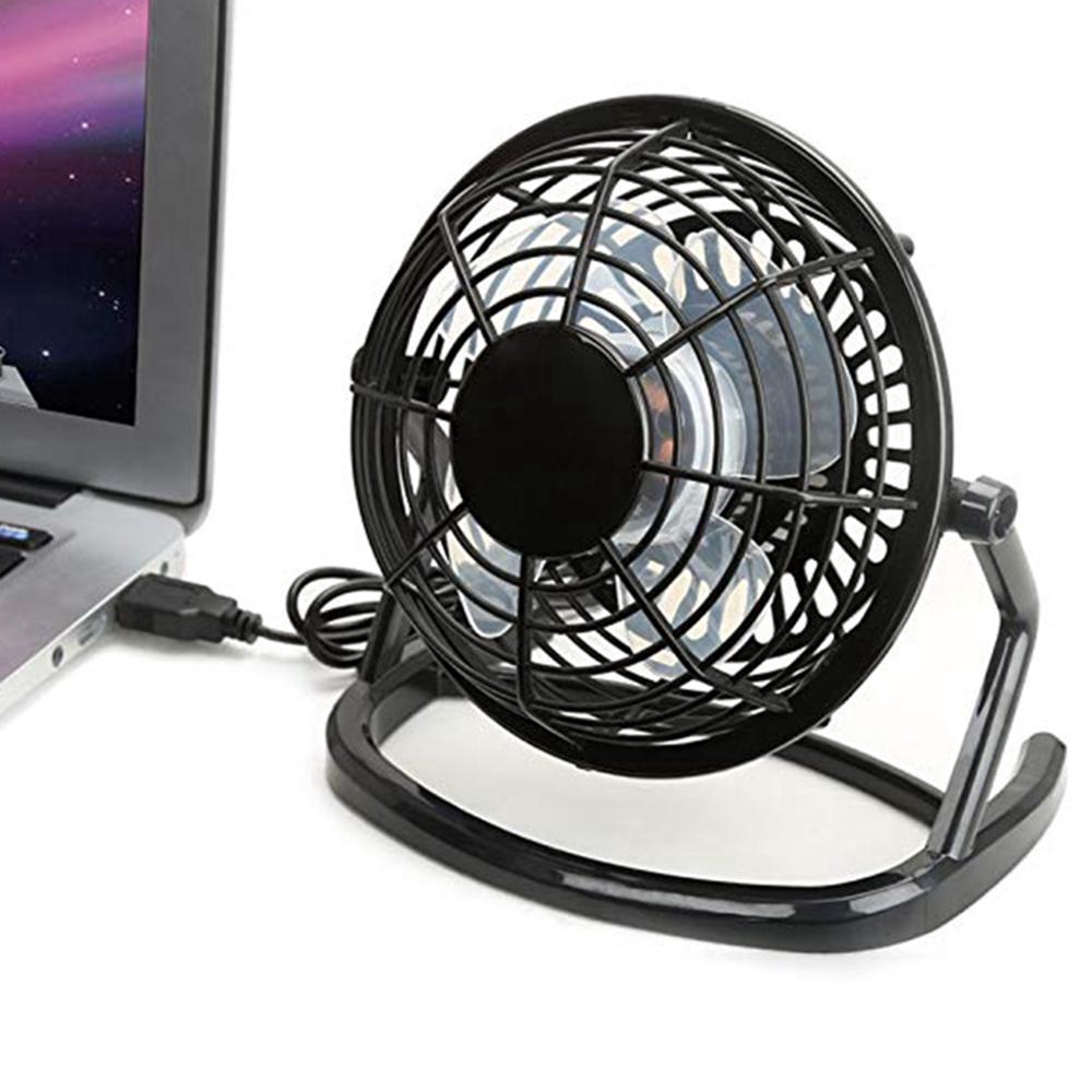 Quạt USB mini để bàn bằng nhựa không gây tiếng ồn | BigBuy360 - bigbuy360.vn