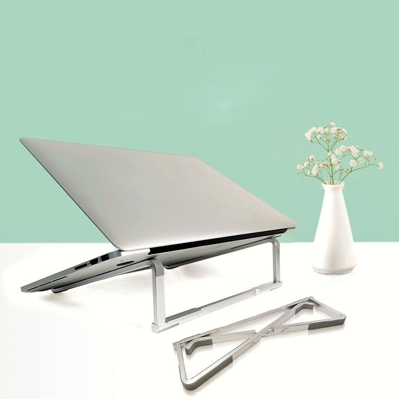 Thanh Giá Đỡ Kệ Máy Tính Laptop Đa Năng 💥𝑭𝑹𝑬𝑬𝑺𝑯𝑰𝑷💥 Kệ gấp gọn, đẹp silicon chống trượt hợp kim nhôm tản nhiệt