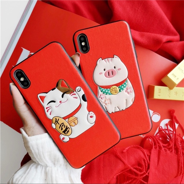 Ốp Mèo Thần Tài