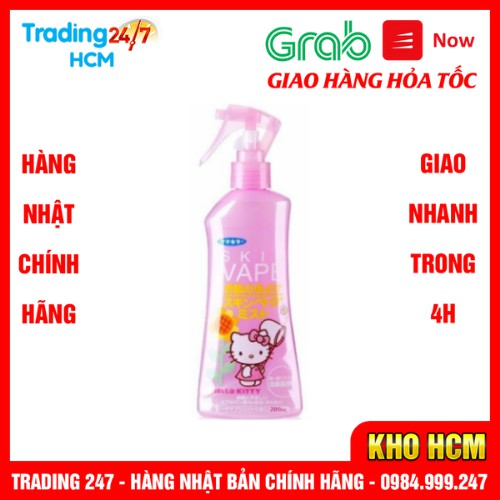 [Hỏa tốc HCM] Xịt chống muỗi Skin Vape hồng nội địa Nhật Bản