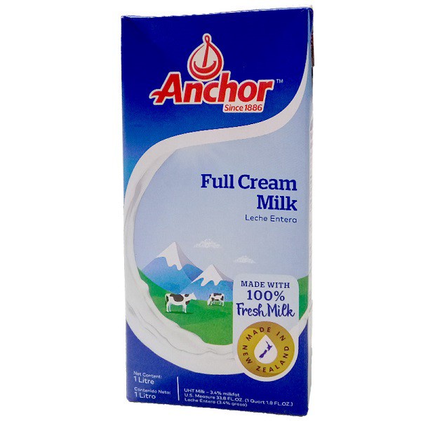 Sữa tươi tiệt trùng hiệu Anchor ( 1 lít )
