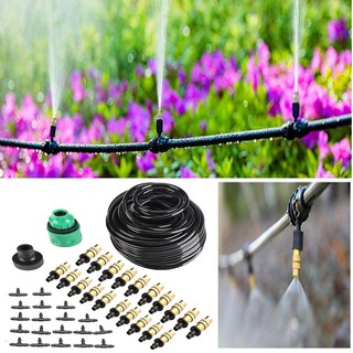 Bộ KIT Phun Sương Tưới Cây 25 Béc Bằng Đồng Tưới Lan, Cây Cảnh kèm đầy đủ phụ kiện