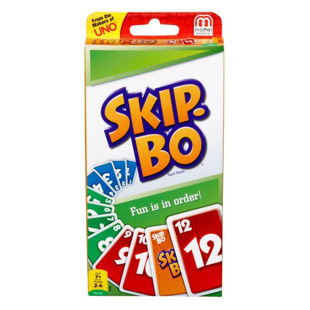 Trò chơi Uno SKIP BO - Board Game