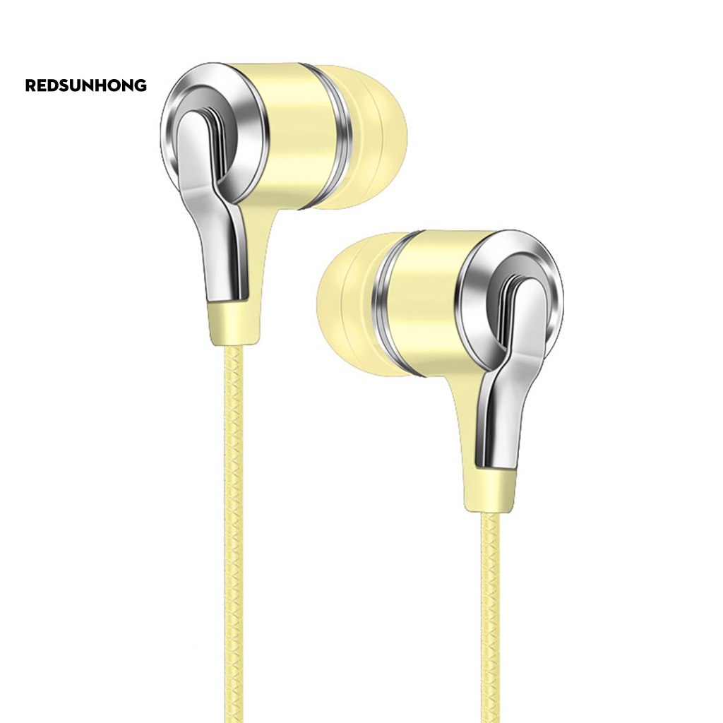 Tai Nghe Nhét Tai Jack 3.5mm Có Micro Thiết Kế Thể Thao Thời Trang Cho Điện Thoại