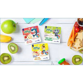SỮA CHUA ĂN SUSU IQ LOẠI - VỈ 4 HỘP X 80G