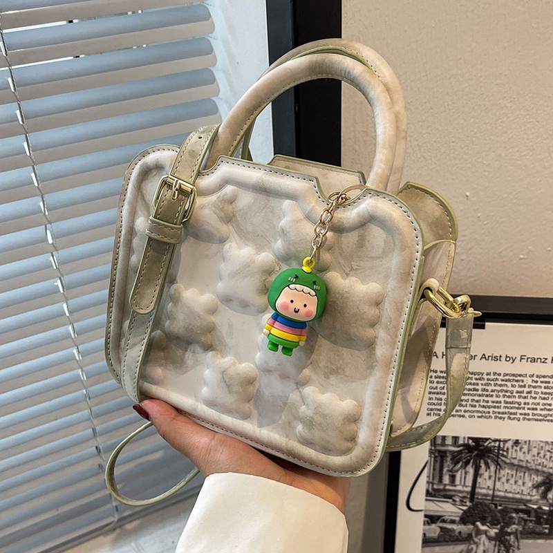 Túi Xách Dáng Vuông Màu gradient Dễ Phối Đồ Thời Trang Cho Nữ