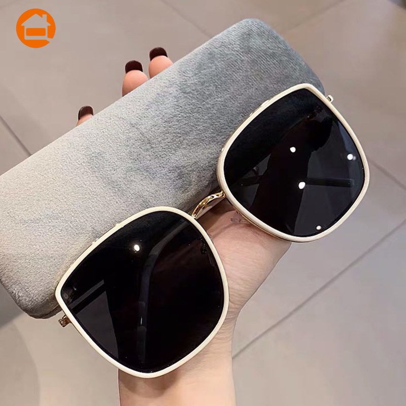 Kính Mát Nữ Oversize Tròng To Bảo Vệ Khỏi Tia UV