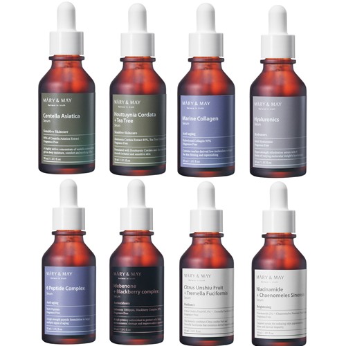[Hàng mới về] Tinh chất Centella/ Cordata/ Collagen/ Hyaluronics/ Peptides/ Idebenone/ Niacinamide 30ml chăm sóc da | BigBuy360 - bigbuy360.vn