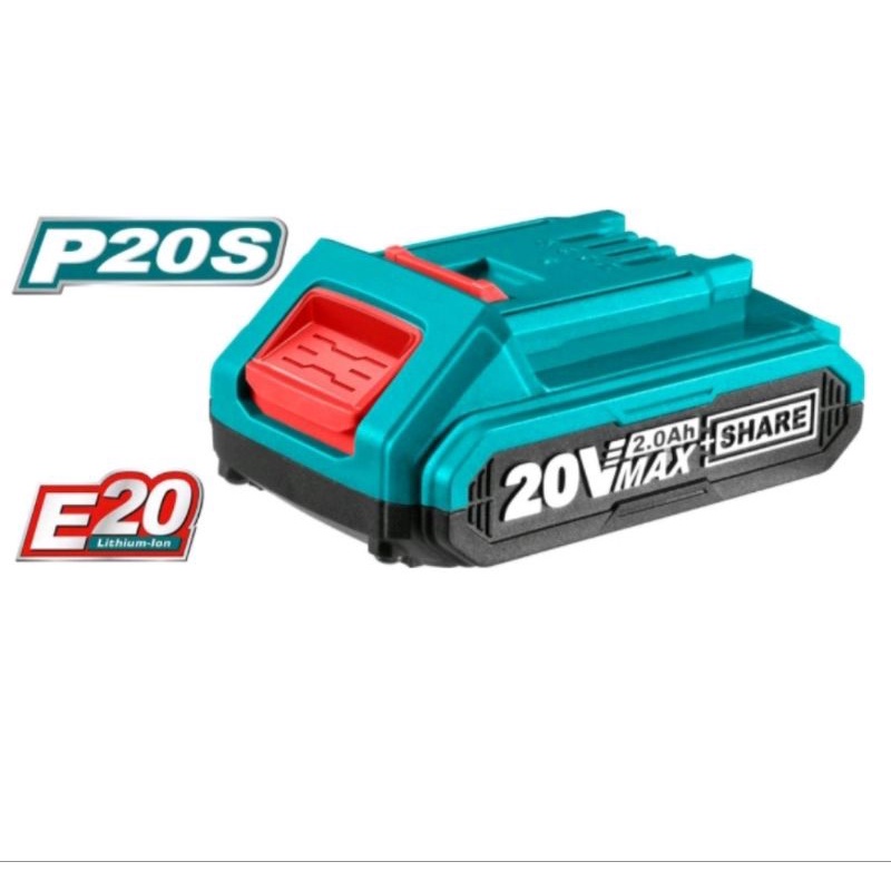 20V/2Ah Pin Lithium-Ion (dùng cho dòng E20 và P20S) Total TFBLI20011