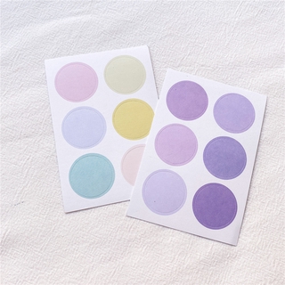 Tấm miếng dán trang trí màu macaron đáng yêu đa năng