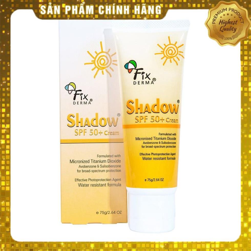 Kem Chống Nắng Da Mặt Và Toàn Thân Fixderma Shadow SPF 50+ (75g)