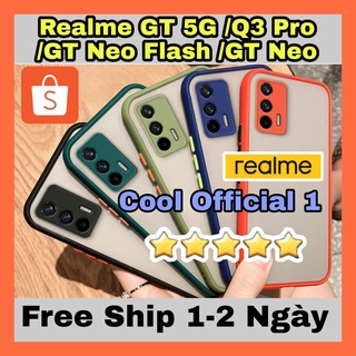 Ốp Chống Sốc Realme GT Neo 2/Neo 2T/Q3 Pro /GT 5G /GT Neo Flash /GT Neo Nhám Va Đập Loại Tốt Nhất Thị Trường